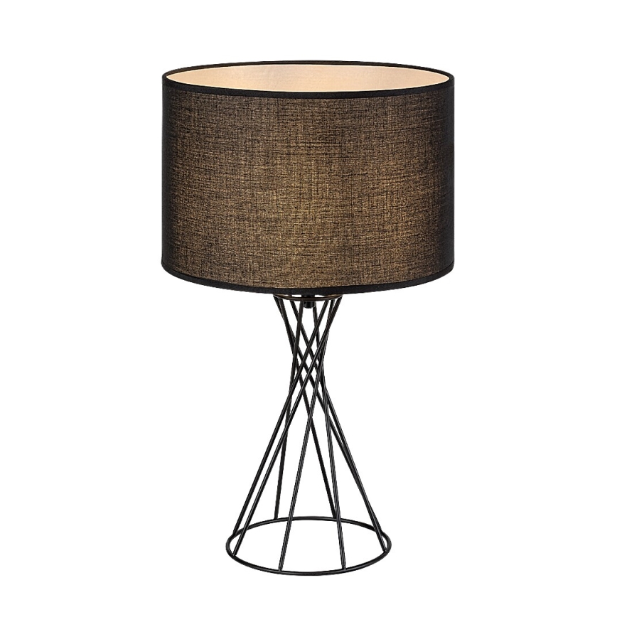 Rabalux - Candeeiro de mesa 1xE27/40W/230V preto