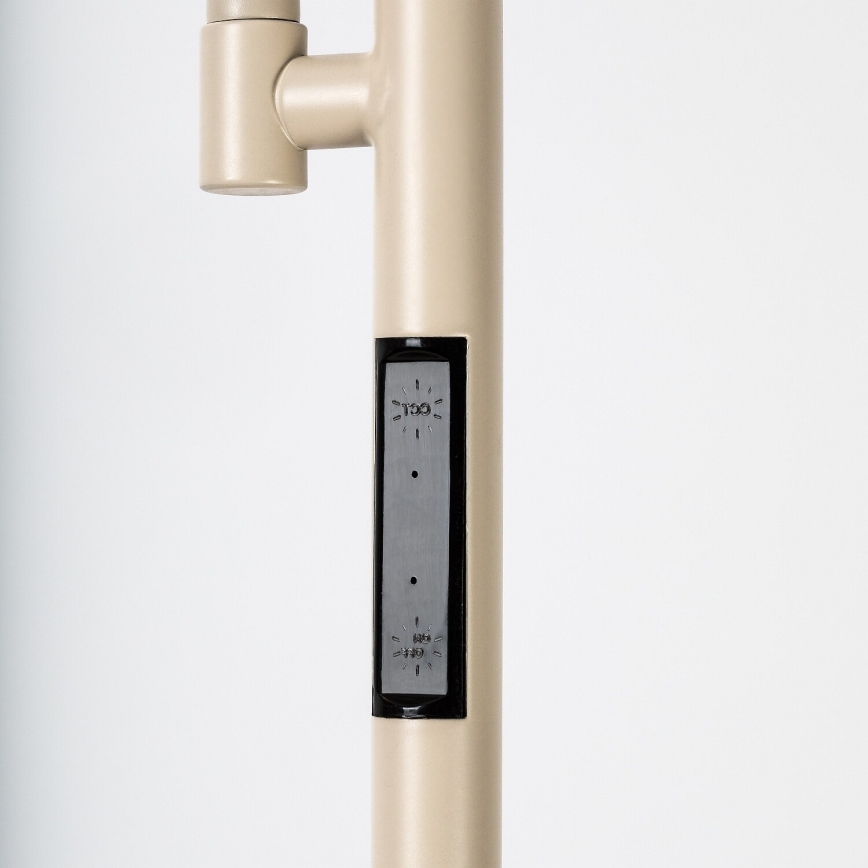 Rabalux - Candeeiro de pé dimerizável LED/23W/230V 3000/4200/6500 bege
