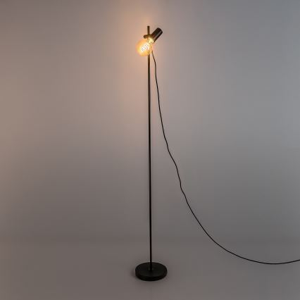 Rabalux - Candeeiro de pé 1xE27/60W/230V preto