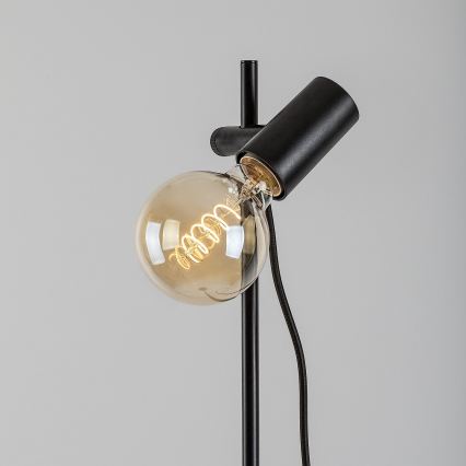 Rabalux - Candeeiro de pé 1xE27/60W/230V preto