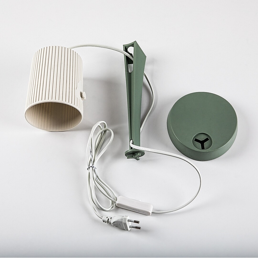 Rabalux - Candeeiro de mesa 1xE14/11W/230V verde