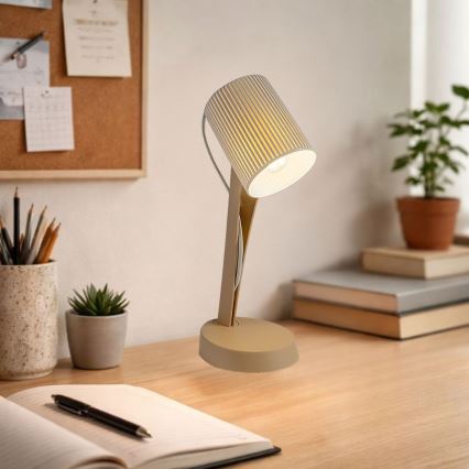 Rabalux - Candeeiro de mesa 1xE14/11W/230V bege