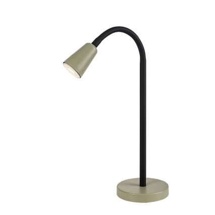 Rabalux - Candeeiro de mesa 1xGU10/7W/230V cáqui