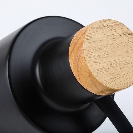 Rabalux - Candeeiro de mesa 1xE27/20W/230V preto