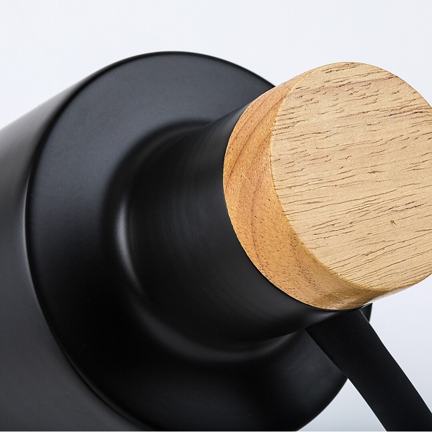 Rabalux - Candeeiro de mesa 1xE27/20W/230V preto