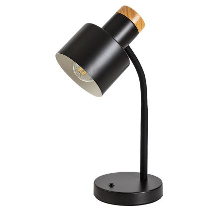 Rabalux - Candeeiro de mesa 1xE27/20W/230V preto