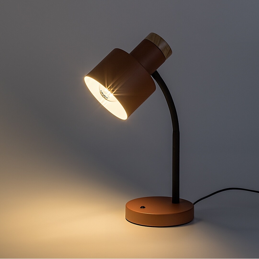 Rabalux - Candeeiro de mesa 1xE27/20W/230V laranja