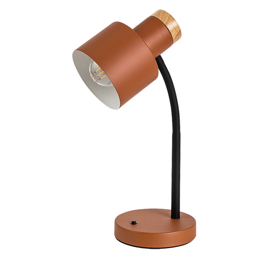 Rabalux - Candeeiro de mesa 1xE27/20W/230V laranja