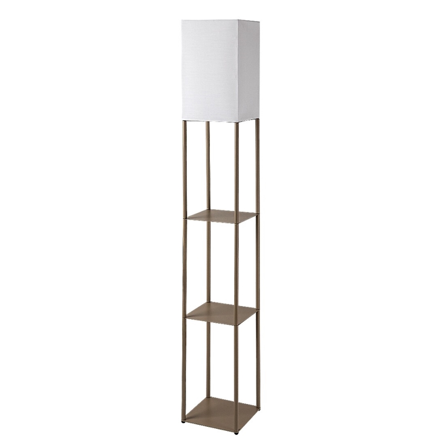 Rabalux - Candeeiro de pé com prateleiras 1xE27/40W/230V bege
