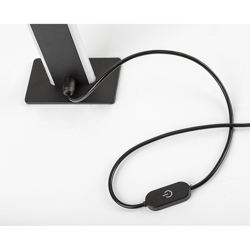 Rabalux - Candeeiro de mesa LED com regulação LED/15W/230V 3000/4000K preto