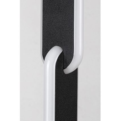 Rabalux - Candeeiro de chão LED com regulação LED/33W/230V 3000/4000K preto