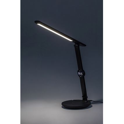 Rabalux - Candeeiro de mesa táctil LED com regulação e ecrã LED/9W/230V 3000/4000/6500K