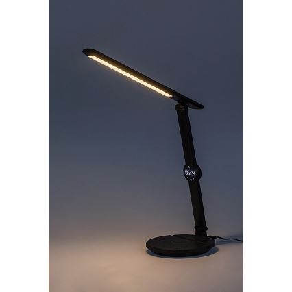 Rabalux - Candeeiro de mesa táctil LED com regulação e ecrã LED/9W/230V 3000/4000/6500K