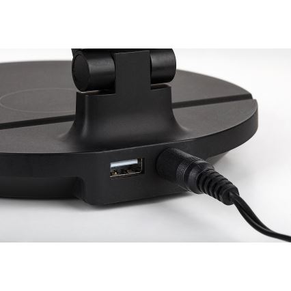 Rabalux - Candeeiro de mesa táctil LED com regulação e ecrã LED/9W/230V 3000/4000/6500K