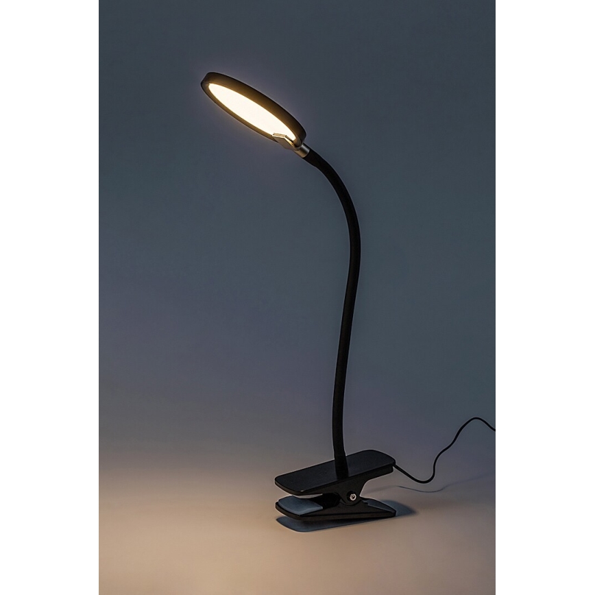 Rabalux - Candeeiro de mesa LED com regulação com clipe LED/7W/230V 3000K