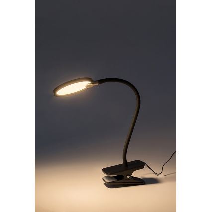 Rabalux - Candeeiro de mesa LED com regulação com clipe LED/7W/230V 3000K