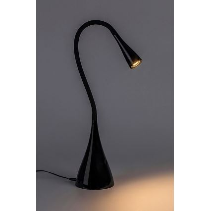 Rabalux - Candeeiro de mesa táctil LED com regulação LED/4W/230V 3000K preto