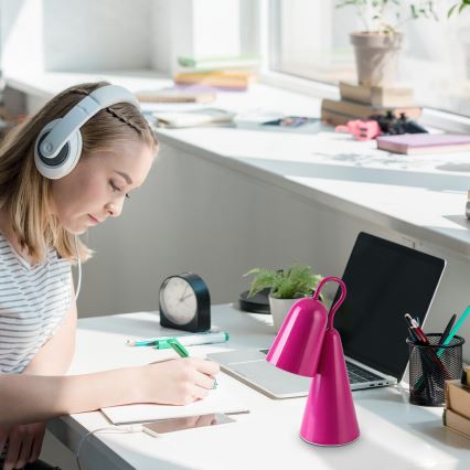 Rabalux - Candeeiro de mesa LED 1xE14/4W/230V rosa