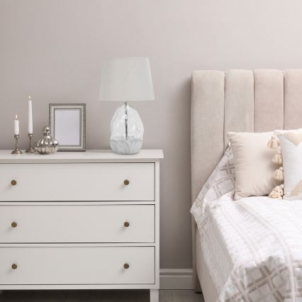 Rabalux - Candeeiro de mesa 1xE27/40W/230V branco