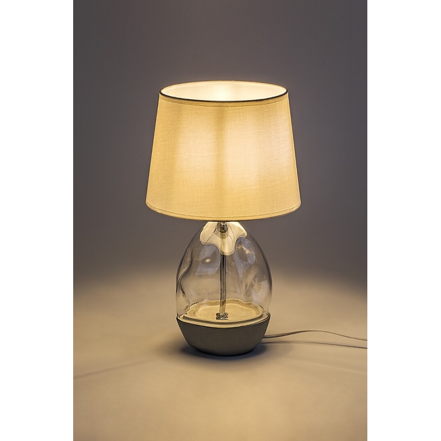 Rabalux - Candeeiro de mesa 1xE27/40W/230V branco