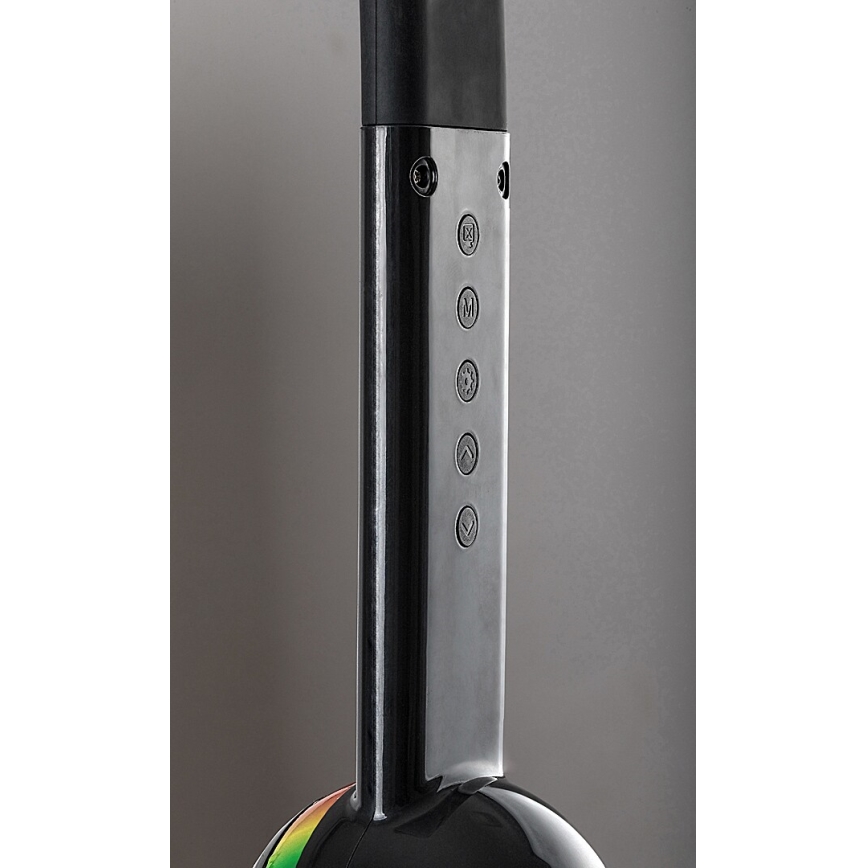 Rabalux - Candeeiro de mesa LED RGB com regulação LED/5W/230V preto