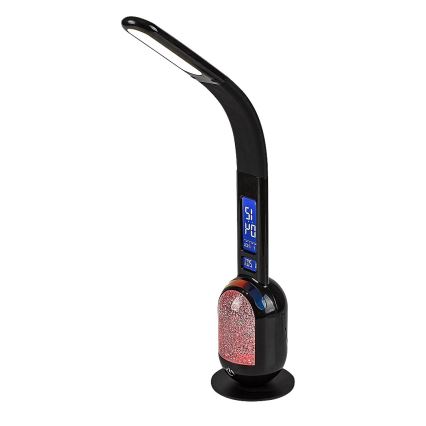 Rabalux - Candeeiro de mesa LED RGB com regulação LED/5W/230V preto