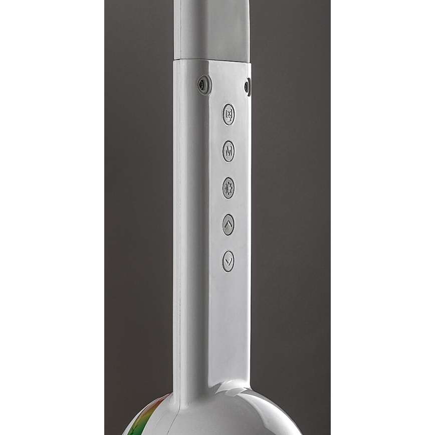 Rabalux - Candeeiro de mesa LED RGB com regulação LED/5W/230V branco