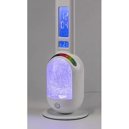 Rabalux - Candeeiro de mesa LED RGB com regulação LED/5W/230V branco