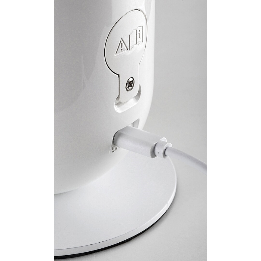 Rabalux - Candeeiro de mesa LED RGB com regulação LED/5W/230V branco