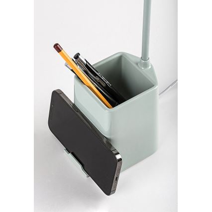 Rabalux - Candeeiro de mesa LED com regulação LED/6W/230V 5000K azul