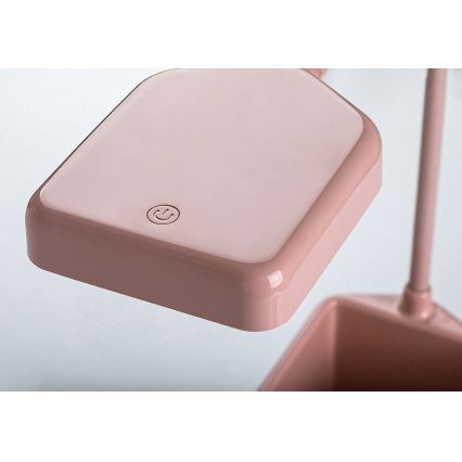 Rabalux - Candeeiro de mesa LED com regulação LED/6W/230V 5000K rosa