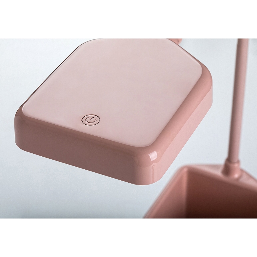 Rabalux - Candeeiro de mesa LED com regulação LED/6W/230V 5000K rosa