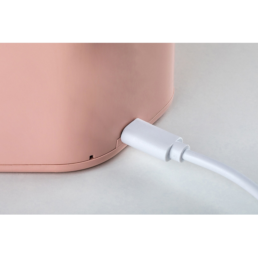 Rabalux - Candeeiro de mesa LED com regulação LED/6W/230V 5000K rosa