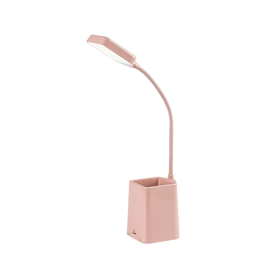Rabalux - Candeeiro de mesa LED com regulação LED/6W/230V 5000K rosa