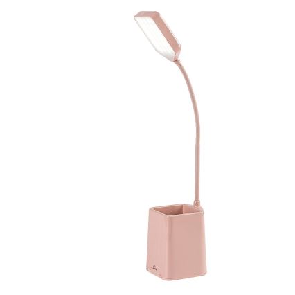 Rabalux - Candeeiro de mesa LED com regulação LED/6W/230V 5000K rosa