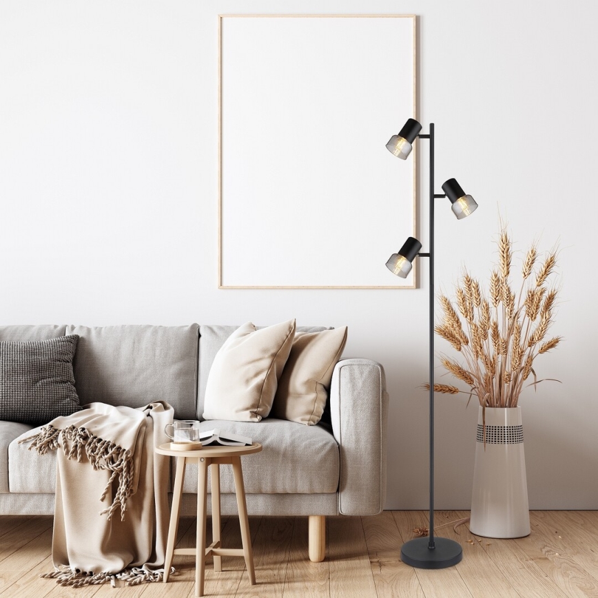 Rabalux - Candeeiro de chão 3xE14/15W/230V