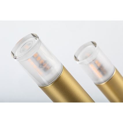 Rabalux - Candeeiro de mesa 3xG9/5W/230V dourado