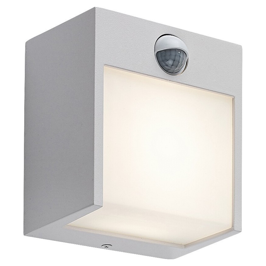 Rabalux - Luminária de parede LED exterior com sensor LED/12W/230V branco IP44