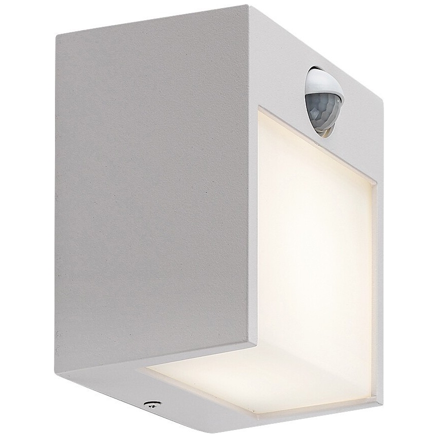 Rabalux - Luminária de parede LED exterior com sensor LED/12W/230V branco IP44