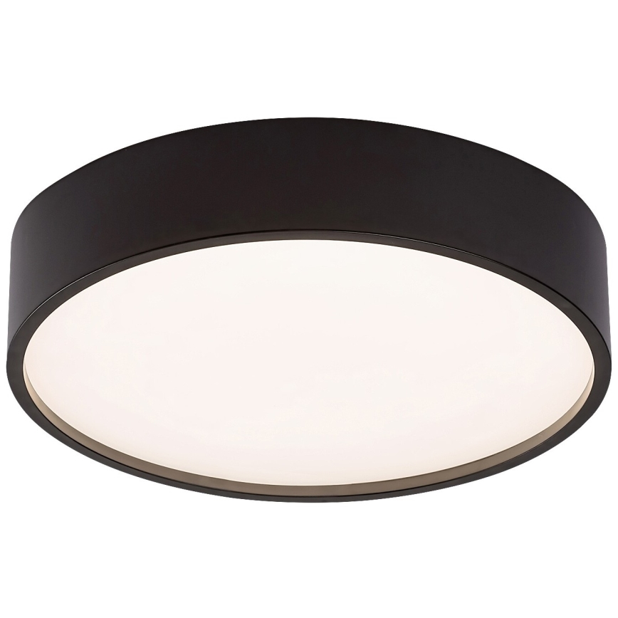 Rabalux - Plafon LED LED/18W/230V IP44 4000K diâmetro 28 cm preto