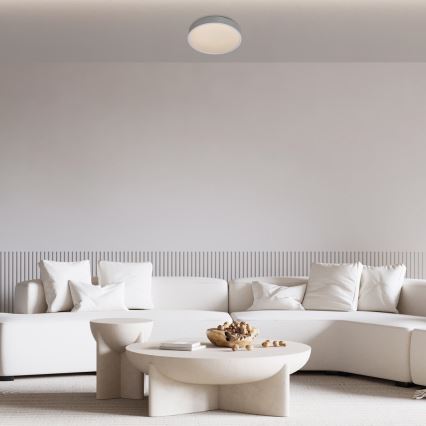 Rabalux - Plafon LED LED/18W/230V IP44 4000K prata Ø 28 cm