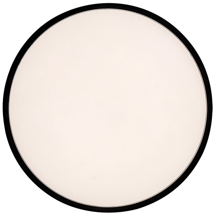 Rabalux - Plafon LED com sensor LED/19W/230V IP44 4000K diâmetro 28,5 cm preto