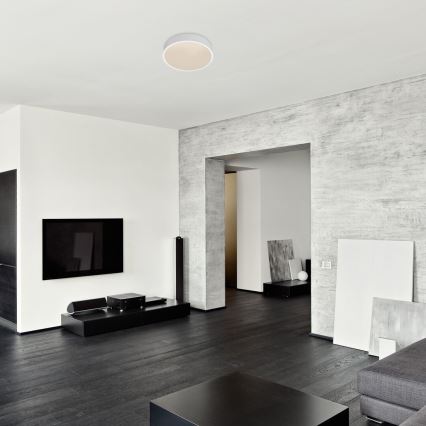 Rabalux - Plafon LED com sensor LED/19W/230V IP44 4000K diâmetro 28,5 cm branco