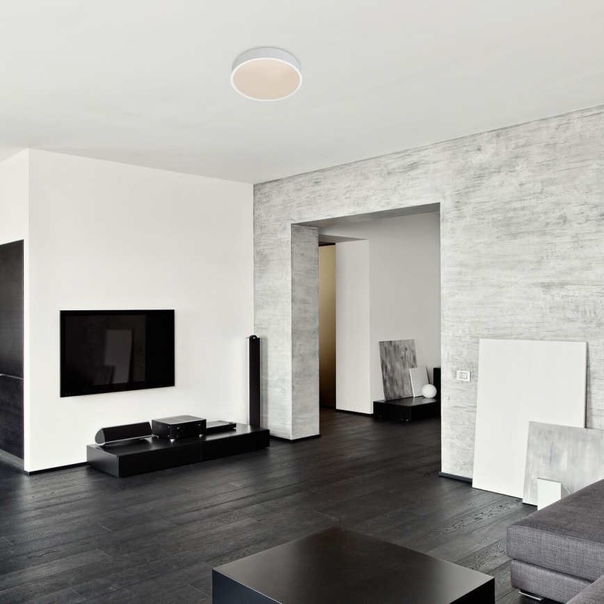 Rabalux - Plafon LED com sensor LED/19W/230V IP44 4000K diâmetro 28,5 cm branco