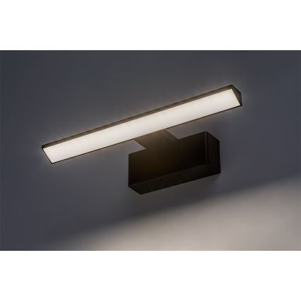 Rabalux - Iluminação LED para espelho de casa de banho LED/6W/230V IP44 30 cm preta