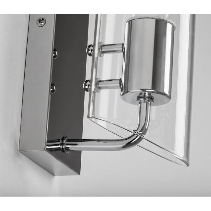 Rabalux - Iluminação de parede de casa de banho 1xE14/12W/230V IP44 cromado brilhante