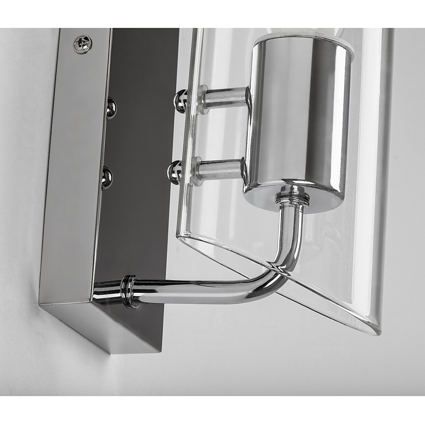 Rabalux - Iluminação de parede de casa de banho 1xE14/12W/230V IP44 cromado brilhante