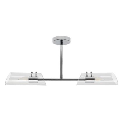 Rabalux - Candeeiro suspenso para casa de banho 2xE14/12W/230V IP44 cromado brilhante