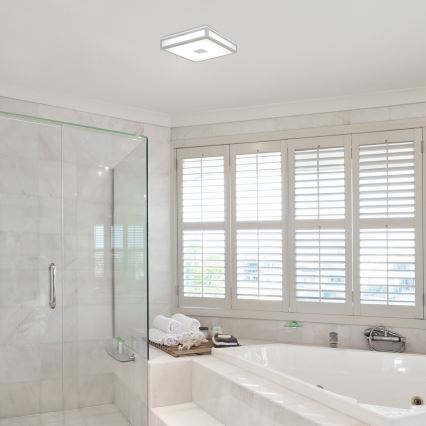 Rabalux - Iluminação de teto para casa de banho LED LED/18W/230V IP44 30x30 cm branco