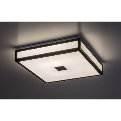 Rabalux - Iluminação de teto para casa de banho LED LED/24W/230V IP44 4000K 40x40 cm preto
